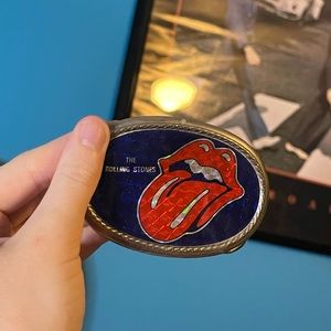 Vintage Rolling Stones Belt Buckle